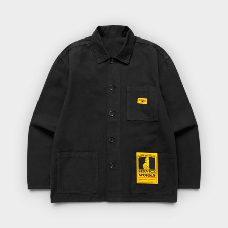 Service Works Classic Chore Shirt Black – vista 1