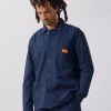 Service Works Classic Chore Shirt Dark Navy – vista 2