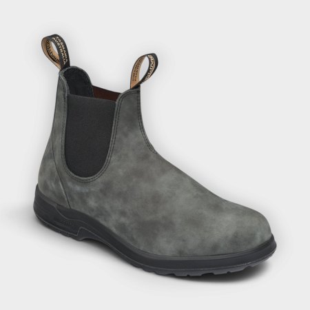 Blundstone botas Chelsea All-Terrain rustic black #2055 – vista de tres cuartos