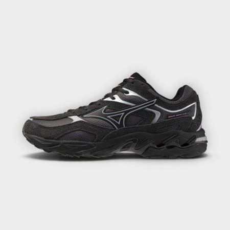 Mizuno Zapatillas Wave MG4 LS Blackened Pearl Black – vista lateral