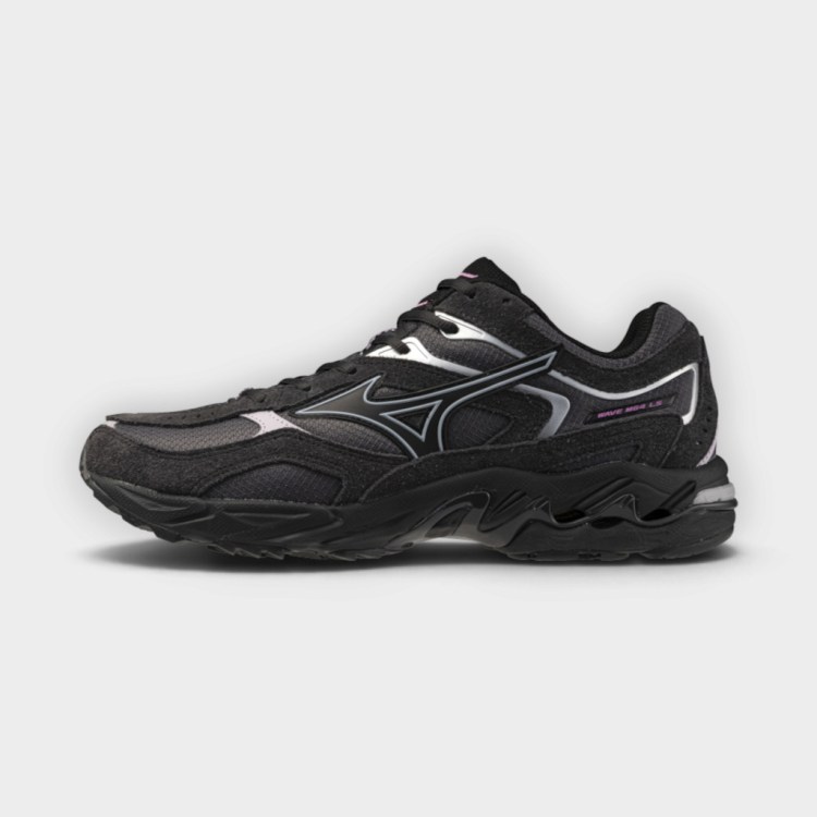 Mizuno Zapatillas Wave MG4 LS Blackened Pearl Black – vista lateral