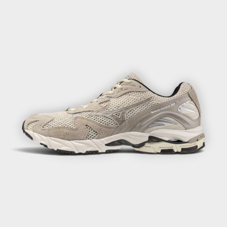 Mizuno Zapatillas Wave Rider 10 Summer Sand Simply Taupe – vista lateral