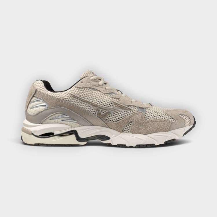 Mizuno Zapatillas Wave Rider 10 Summer Sand Simply Taupe – vista lateral interior